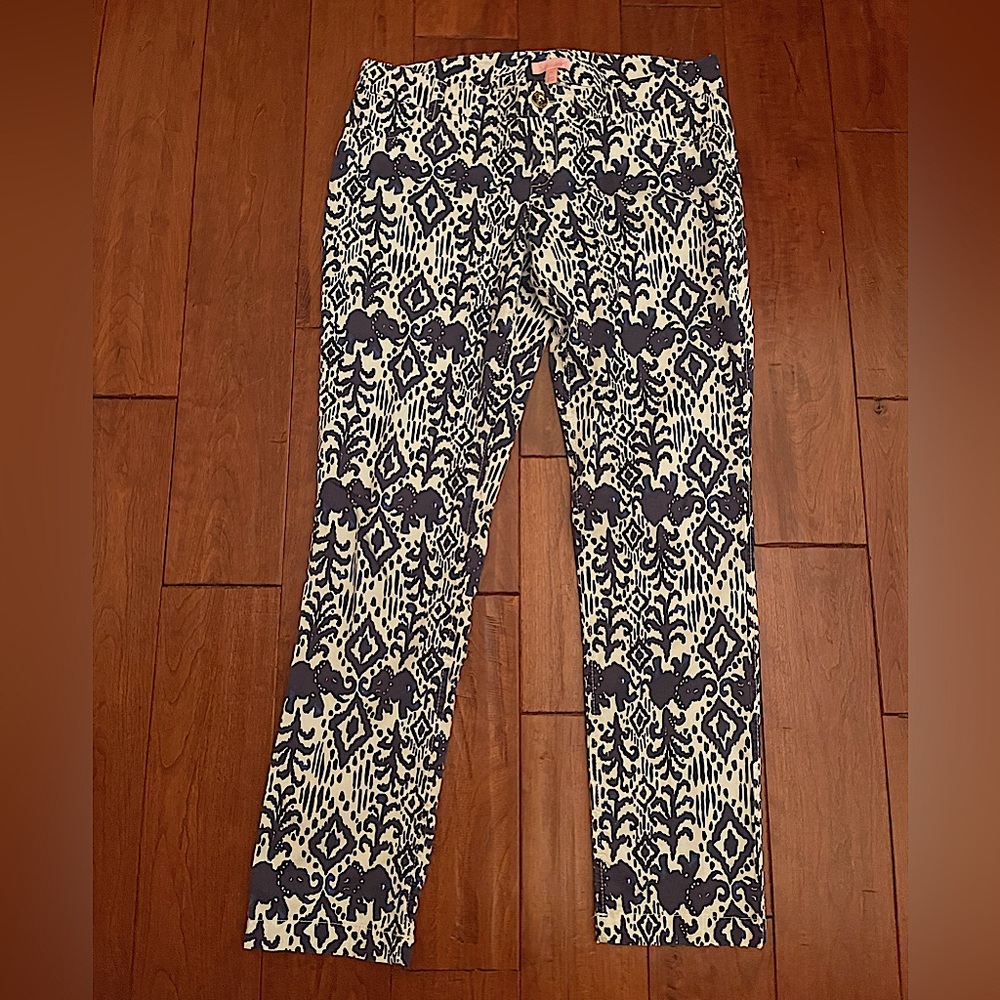 Lilly Pulitzer Straight Leg Patterned Pants